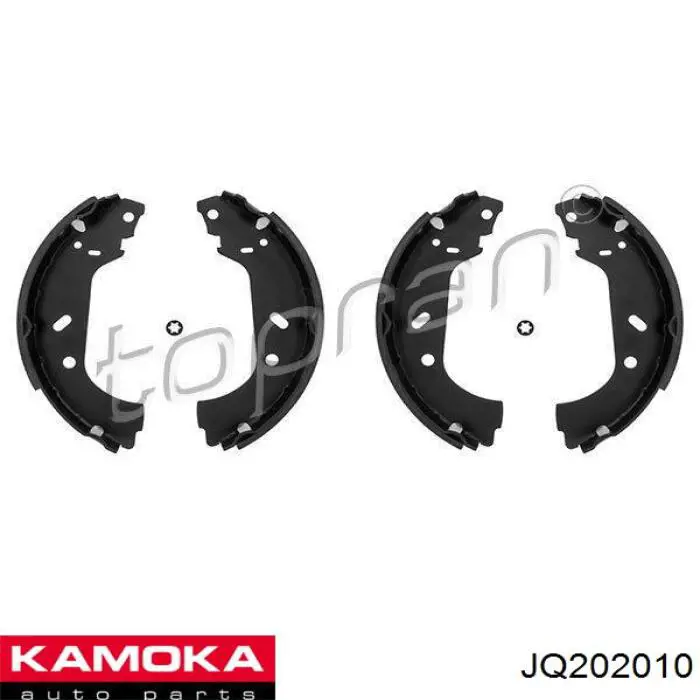 JQ202010 Kamoka zapatas de frenos de tambor traseras