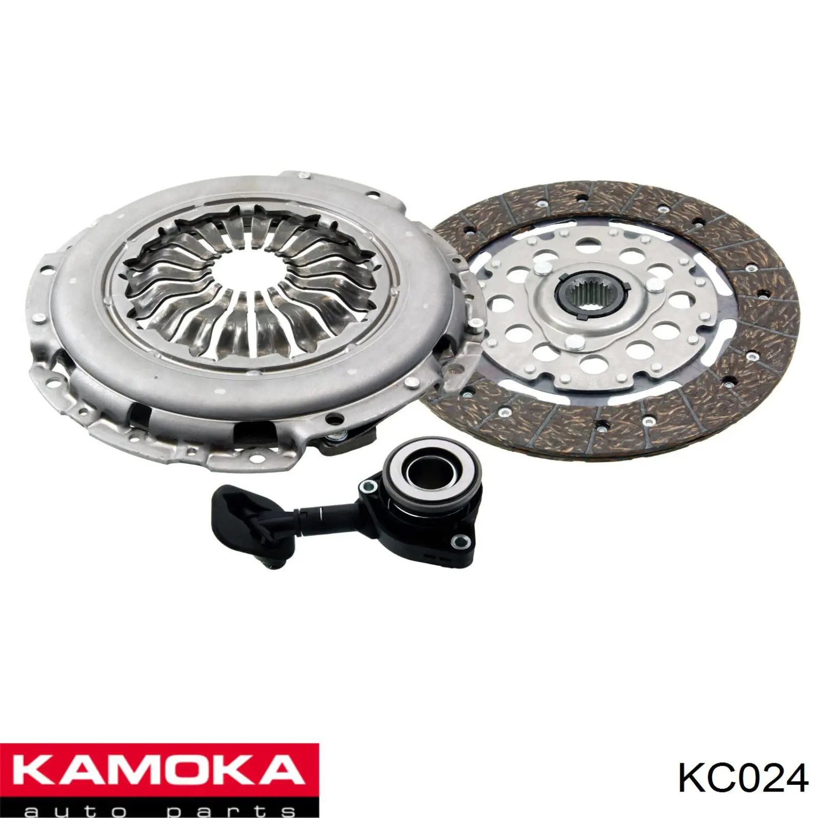 KC024 Kamoka kit de embrague (3 partes)