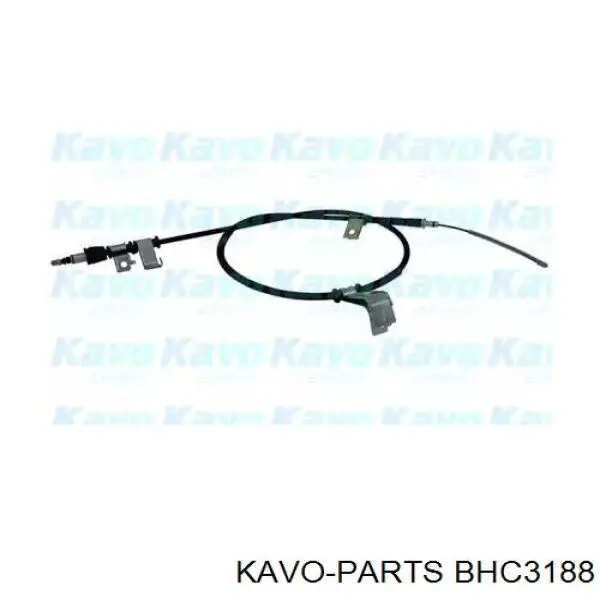 BHC-3188 Kavo Parts cable de freno de mano trasero izquierdo