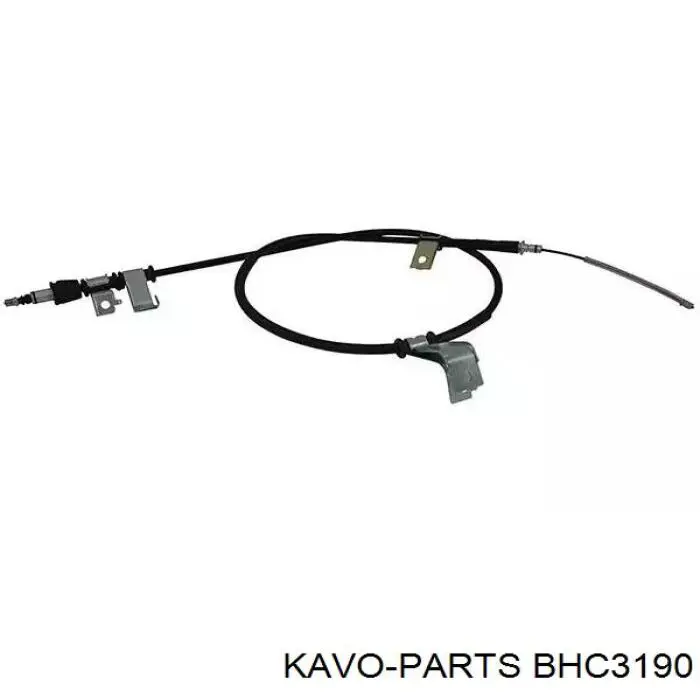 BHC3190 Kavo Parts cable de freno de mano trasero derecho