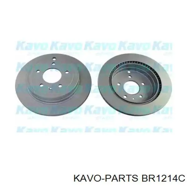 BR-1214-C Kavo Parts disco de freno trasero