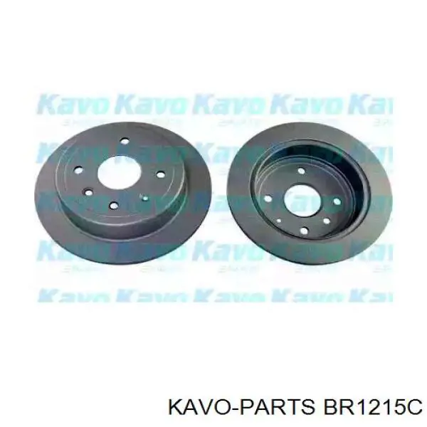 BR-1215-C Kavo Parts disco de freno trasero