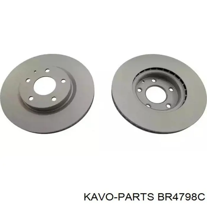 BR4798C Kavo Parts freno de disco delantero