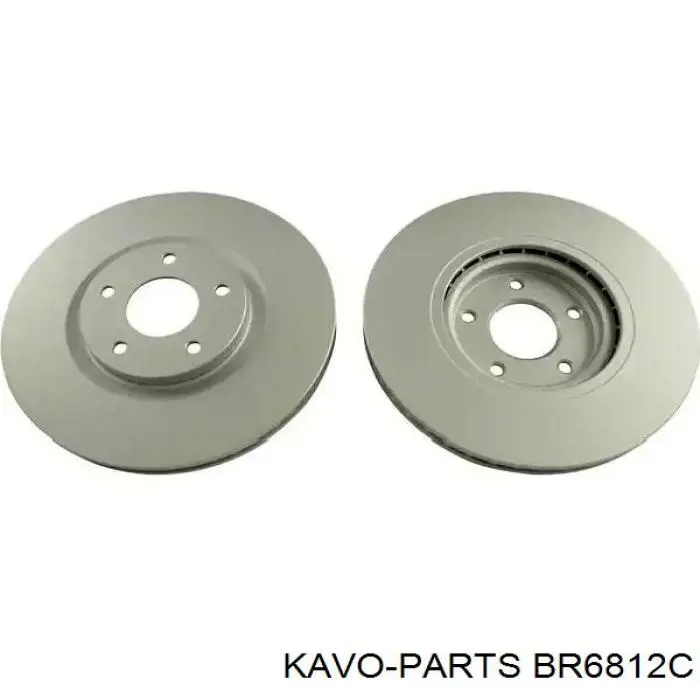 BR-6812-C Kavo Parts freno de disco delantero