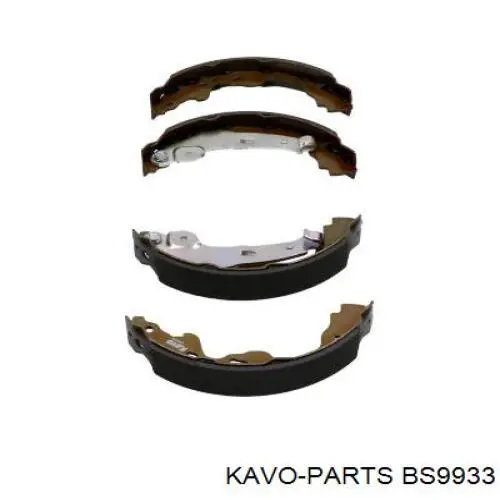 BS9933 Kavo Parts zapatas de frenos de tambor traseras