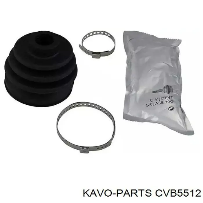 CVB-5512 Kavo Parts fuelle, árbol de transmisión delantero interior