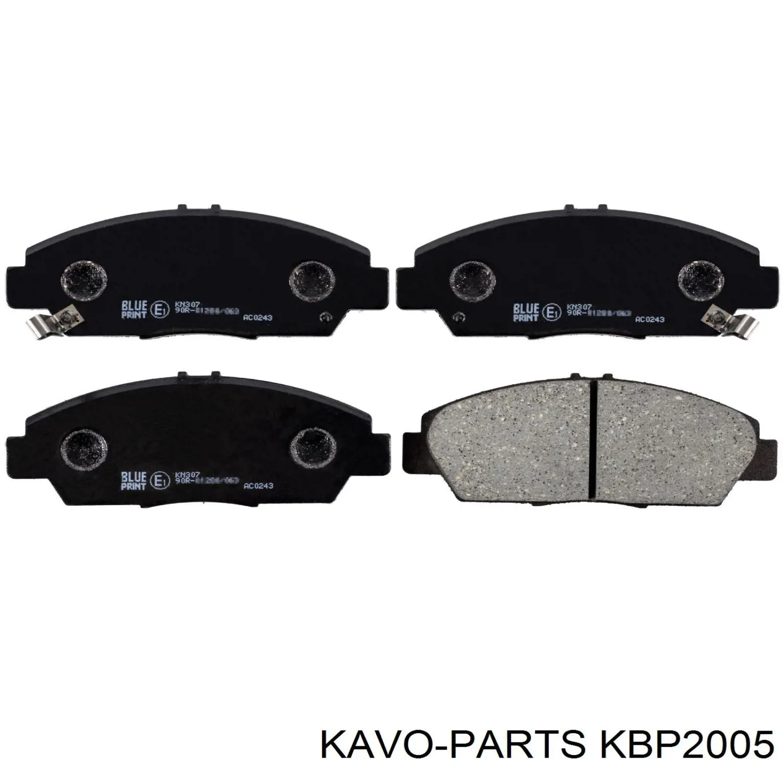 KBP-2005 Kavo Parts pastillas de freno delanteras