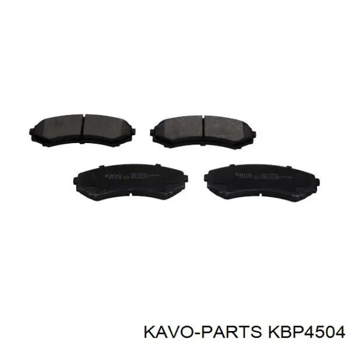 KBP-4504 Kavo Parts pastillas de freno delanteras