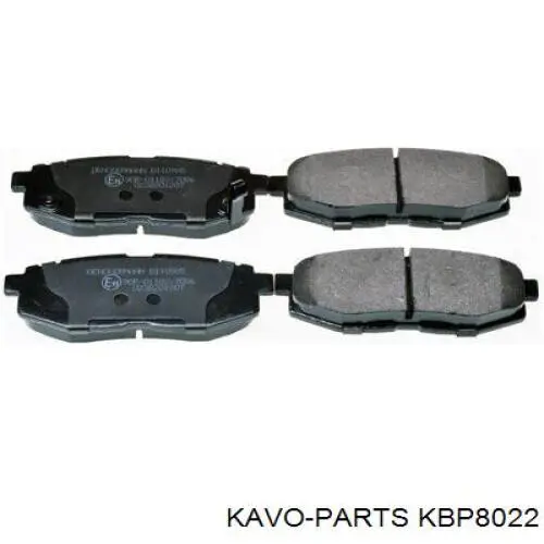 KBP-8022 Kavo Parts pastillas de freno traseras