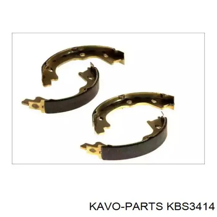 KBS-3414 Kavo Parts juego de zapatas de frenos, freno de estacionamiento