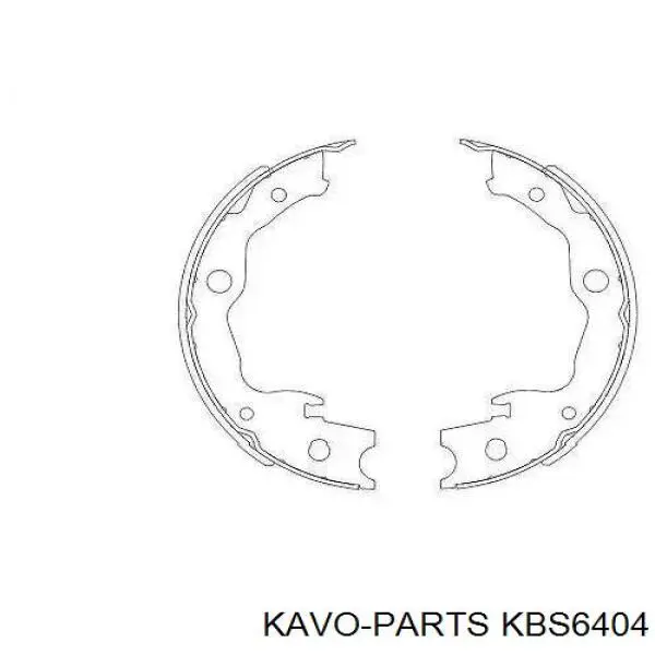 KBS-6404 Kavo Parts juego de zapatas de frenos, freno de estacionamiento