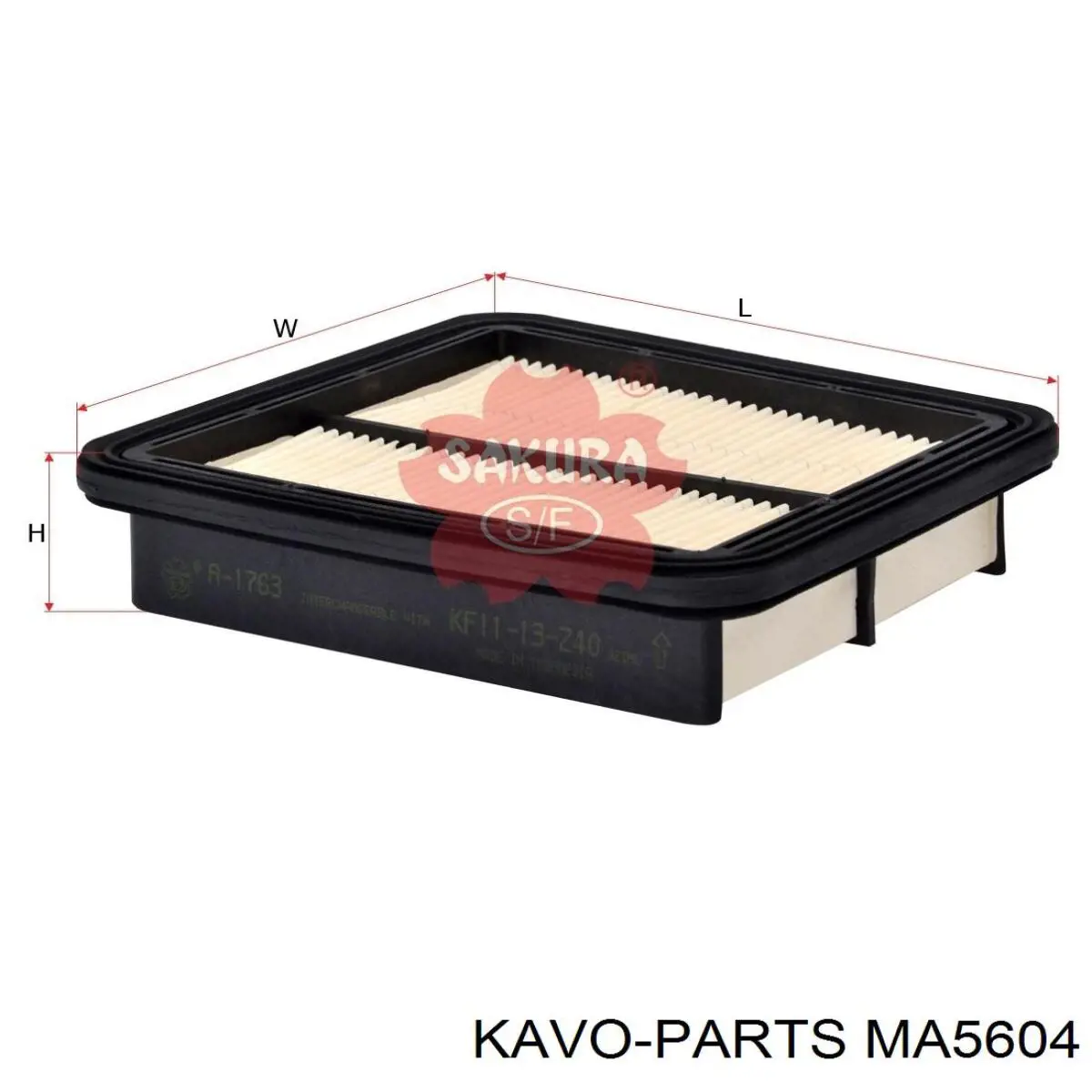 MA-5604 Kavo Parts filtro de aire