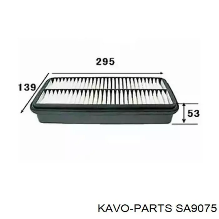 SA-9075 Kavo Parts filtro de aire