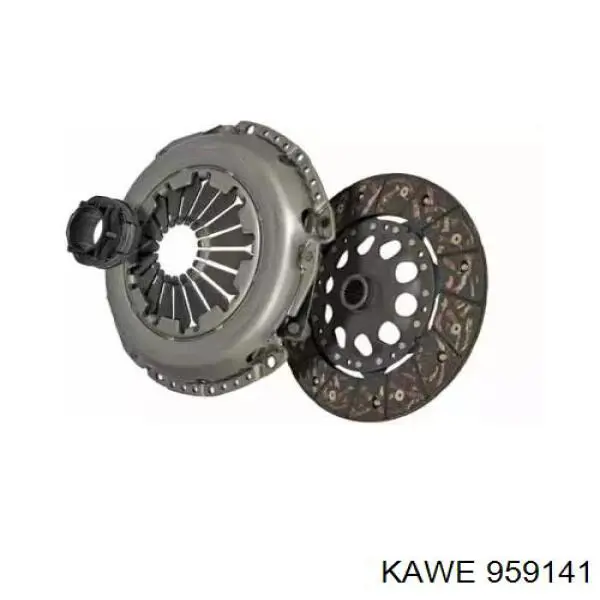 959141 Kawe kit de embrague (3 partes)