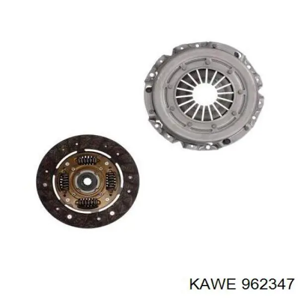 962347 Kawe kit de embrague (3 partes)