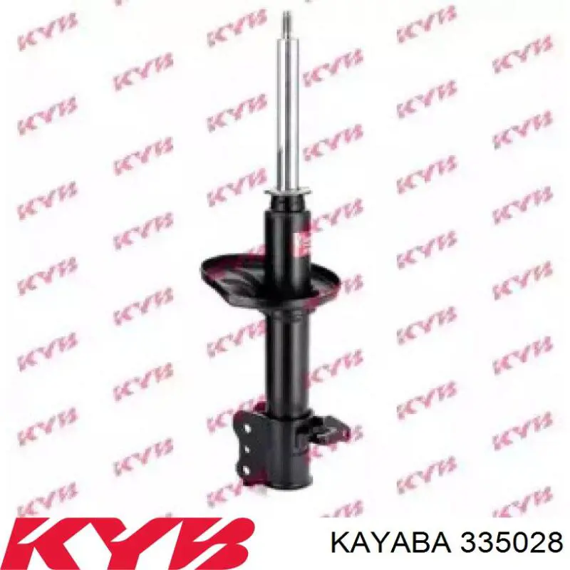 335028 Kayaba amortiguador trasero derecho