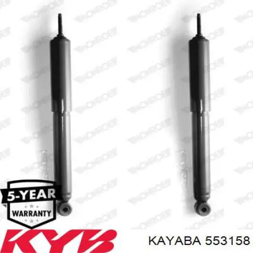 553158 Kayaba amortiguador trasero