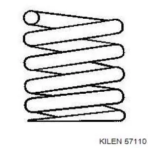 57110 Kilen muelle de suspensión eje trasero