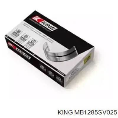 MB1285SV0.25 King juego de cojinetes de cigüeñal, cota de reparación +0,25 mm