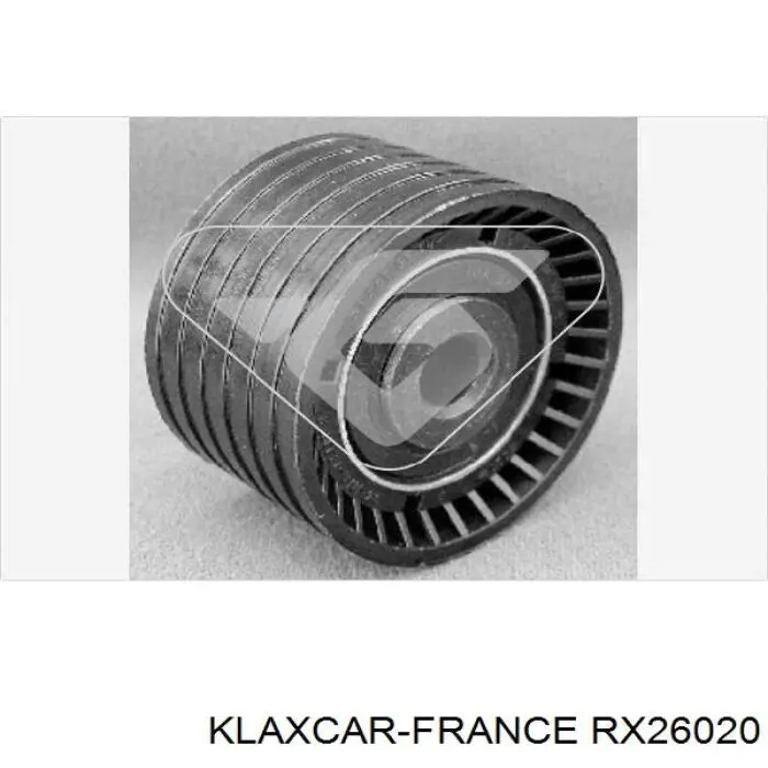 RX26020 Klaxcar France rodillo intermedio de correa dentada