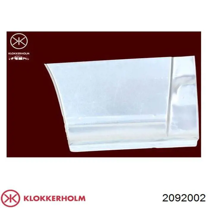 2092002 Klokkerholm chapa de acceso derecha