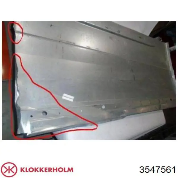  Arco de rueda, panel lateral, trasero izquierdo para Volkswagen Crafter 2E