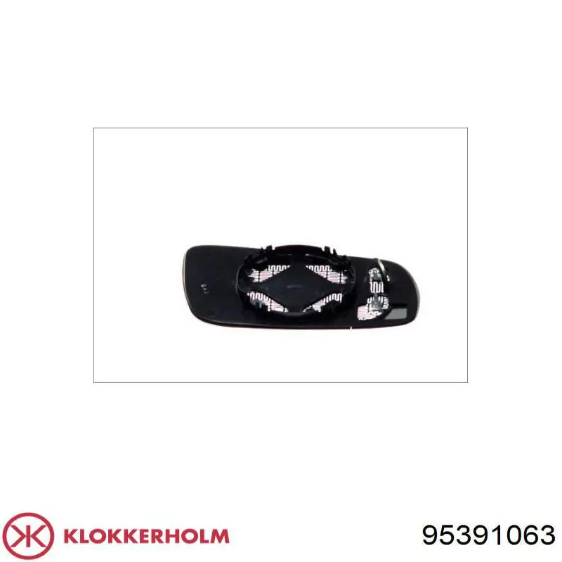 95391063 Klokkerholm cristal de espejo retrovisor exterior izquierdo