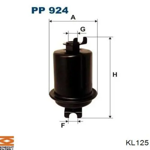 KL125 Mahle Original 