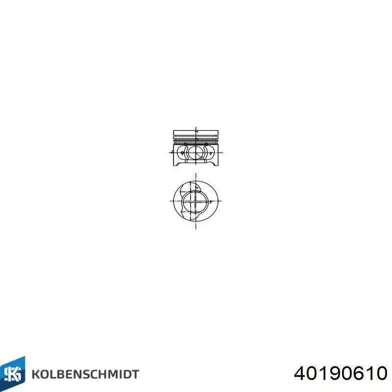  Pistón completo para 1 cilindro, cota de reparación + 0,50 mm para Renault Clio LB0, LB1, LB2