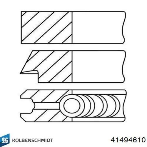  Pistón completo para 1 cilindro, cota de reparación + 0,25 mm para BMW X3 E83