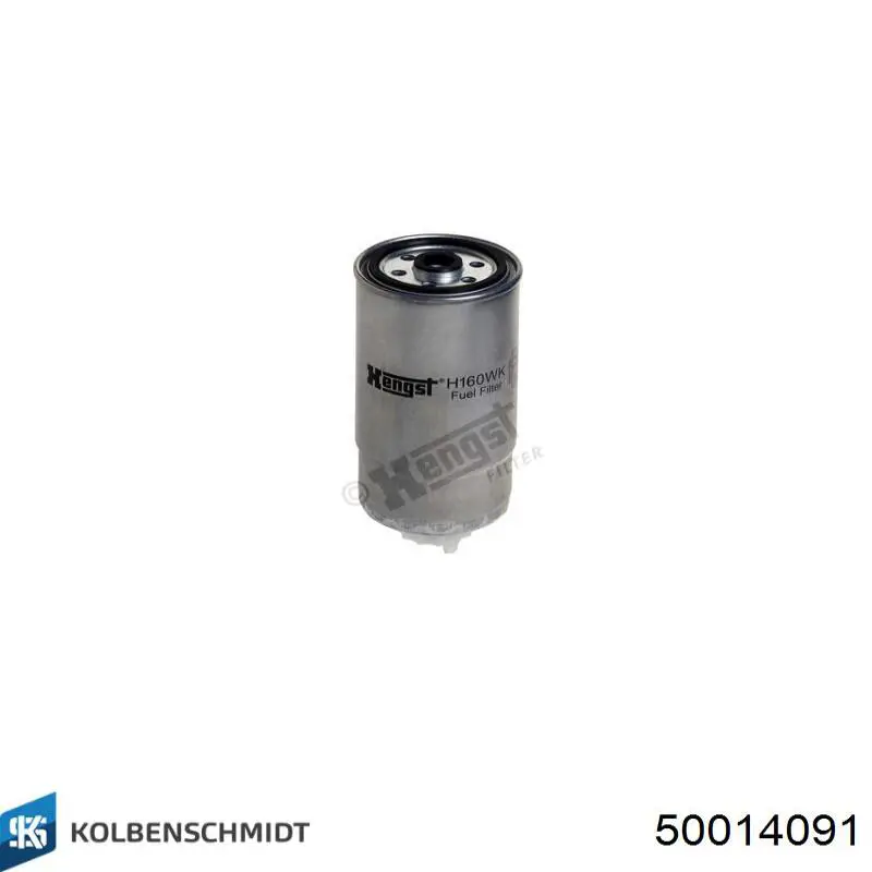 50014091 Kolbenschmidt filtro combustible