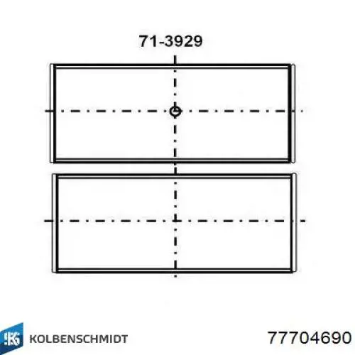 77704690 Kolbenschmidt buje de biela