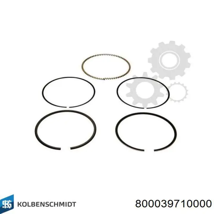  Juego de aros de pistón para 1 cilindro, STD para Opel Zafira F75