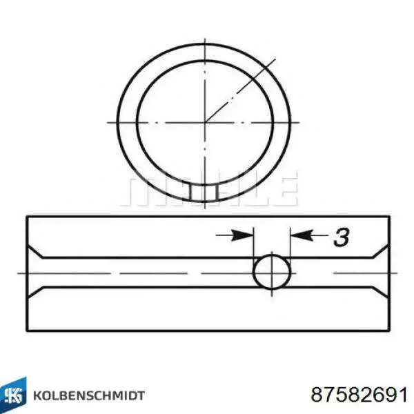  Buje de biela para Audi TT 8N3