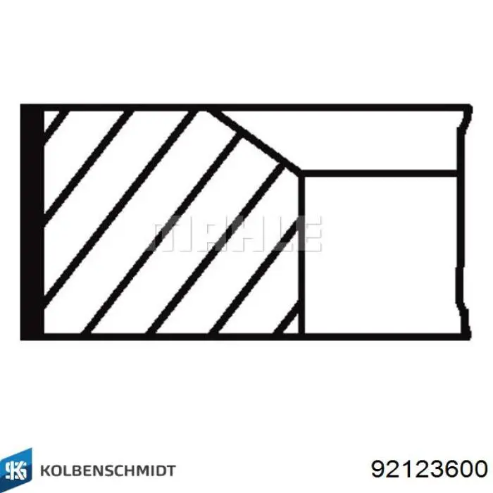  Pistón completo para 1 cilindro, STD para Opel Frontera 5SUD2