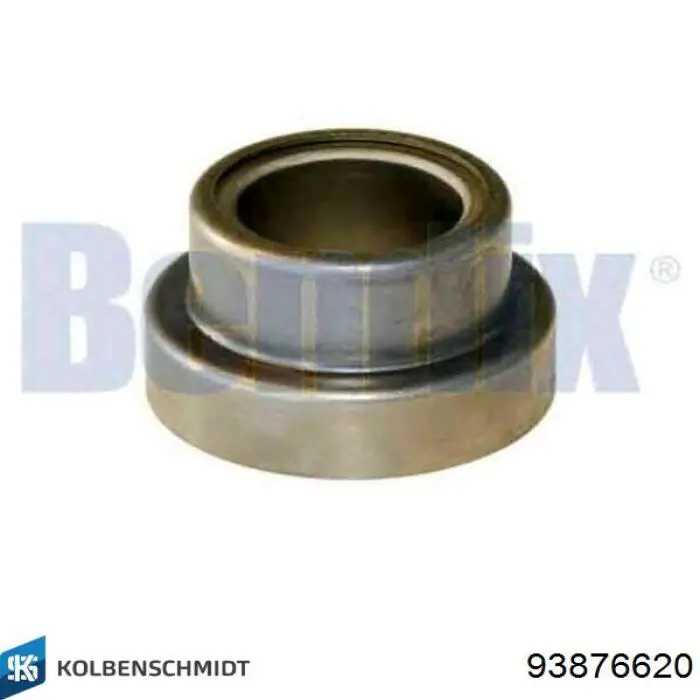 93876620 Kolbenschmidt pistón completo para 1 cilindro, cota de reparación + 0,50 mm