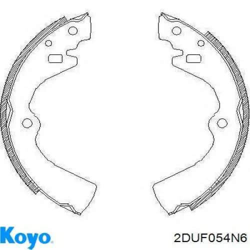 2DUF054N6 Koyo cubo de rueda trasero