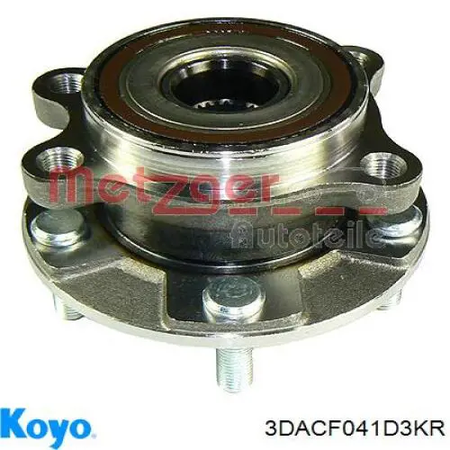 3DACF041D3KR Koyo cubo de rueda delantero