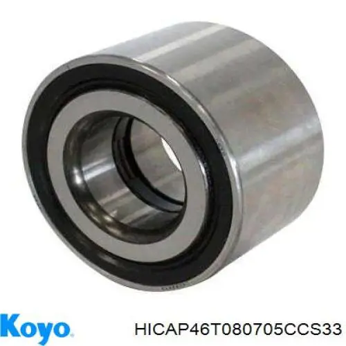 HICAP46T080705CCS33 Koyo cojinete de rueda trasero