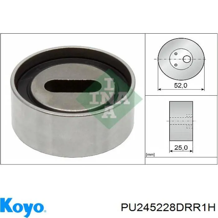 PU245228DRR1H Koyo rodillo, cadena de distribución