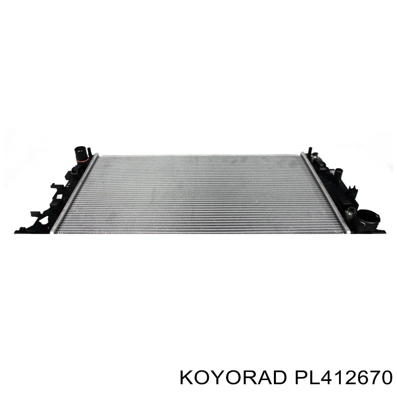 PL412670 Koyorad radiador refrigeración del motor