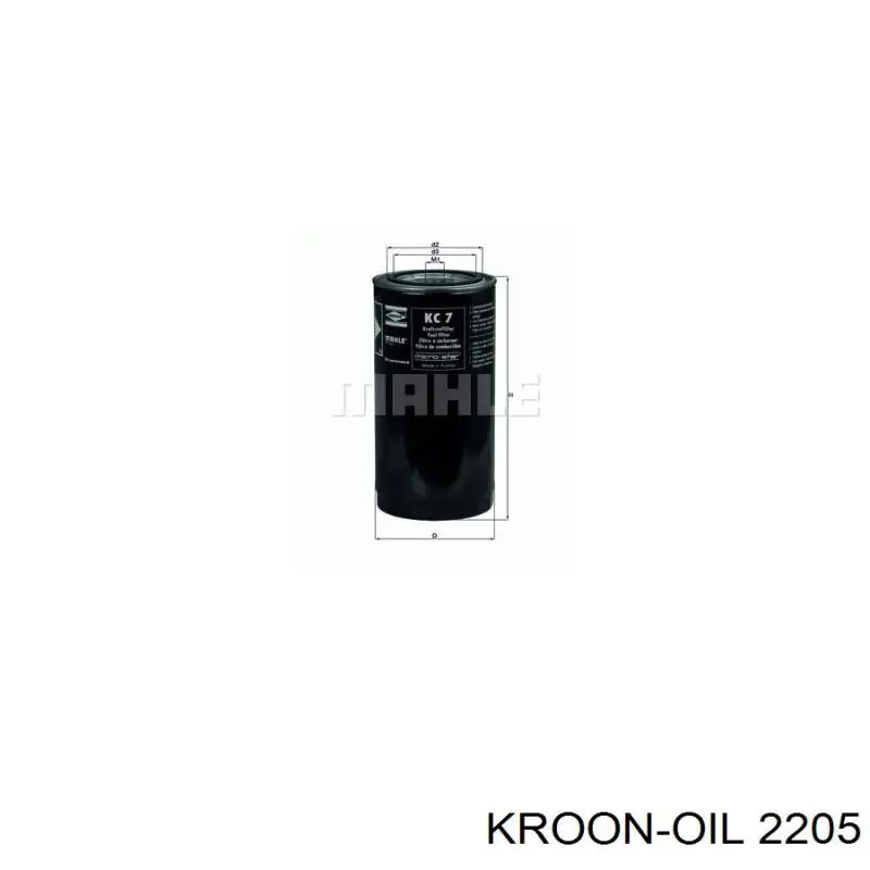 2205 Kroon OIL aceite transmisión