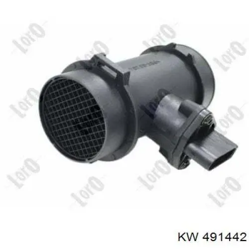 491 442 KW sensor de flujo de aire/medidor de flujo (flujo de aire masibo)