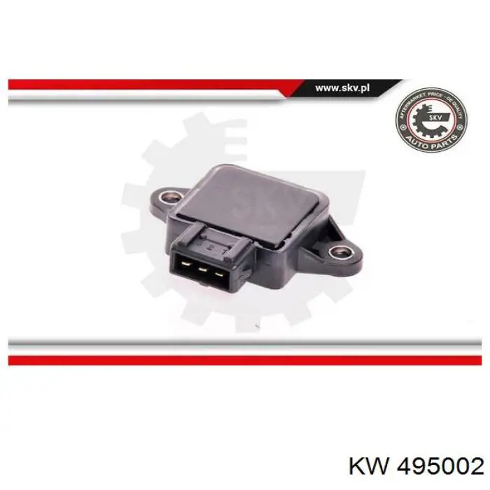 495 002 KW sensor, posición mariposa