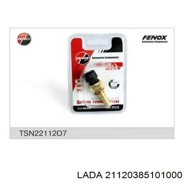 21120385101000 Lada sensor de temperatura del refrigerante