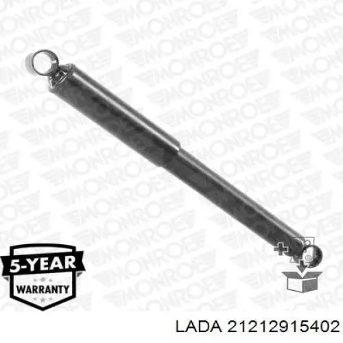 2121-2915402 Lada amortiguador trasero