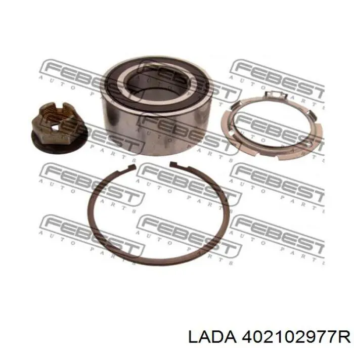 402102977R Lada cojinete de rueda delantero