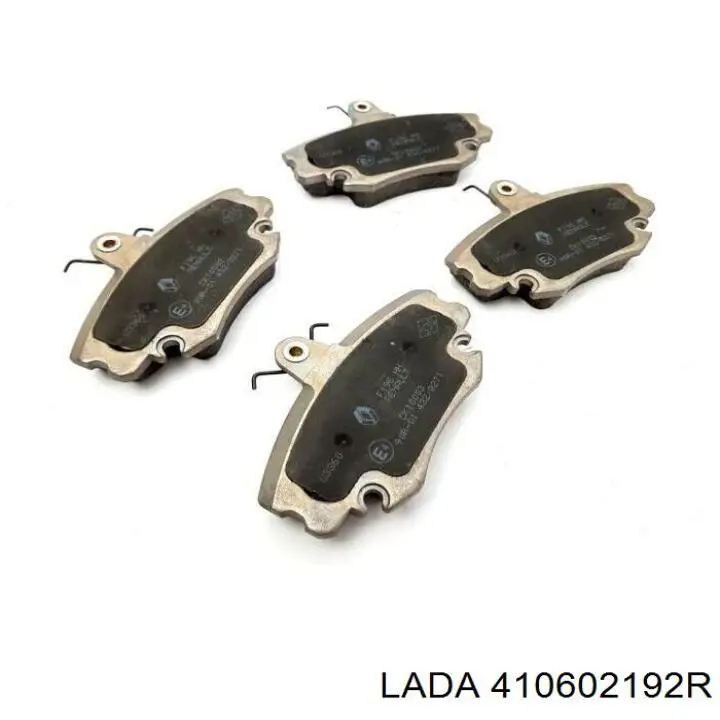 410602192R Lada pastillas de freno delanteras