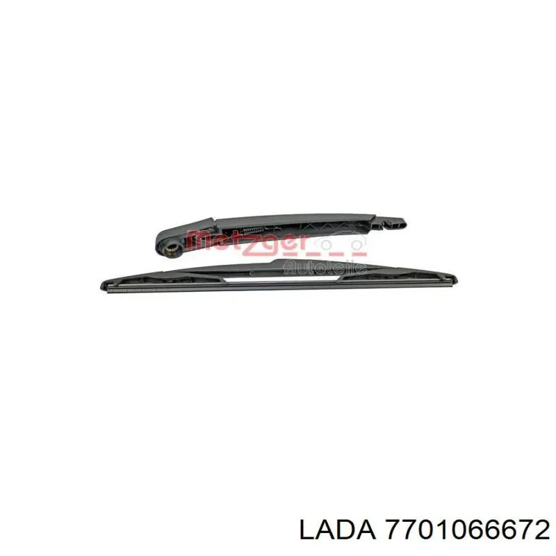 7701066672 Lada brazo del limpiaparabrisas, lavado de parabrisas, luna trasera