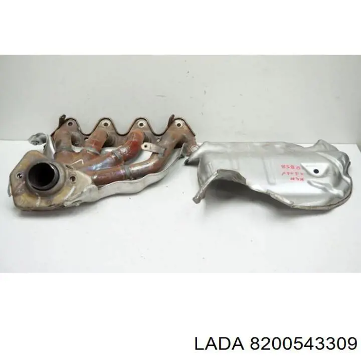 8200543309 Lada colector de escape, sistema de escape